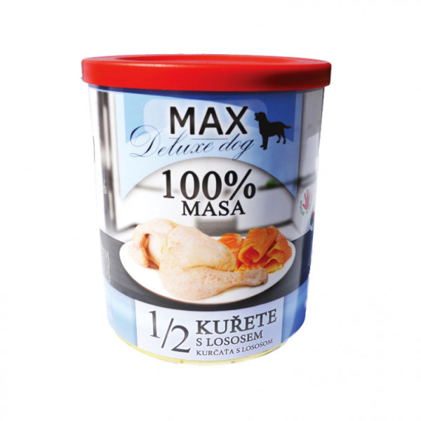 Falco MAX deluxe 1/2 csirke lazaccal 800 g