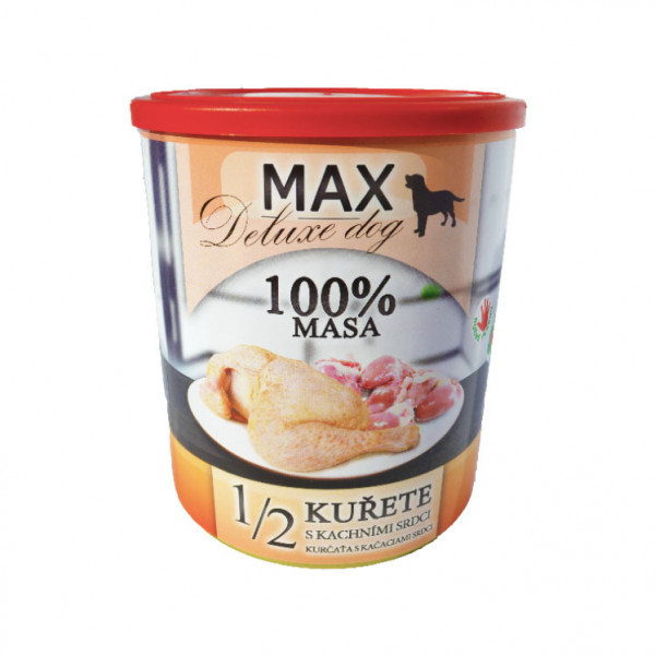 Falco MAX deluxe 1/2 csirke kacsaszívvel 800 g