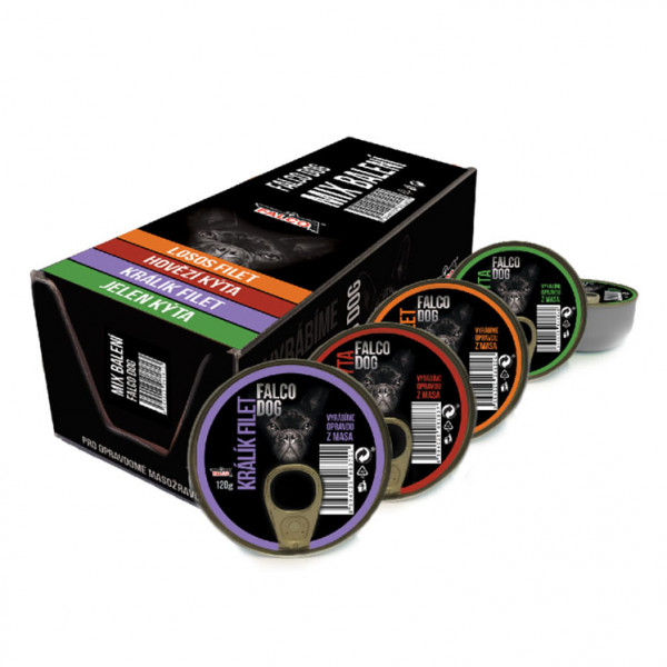 FALCO DOG MIX csomag 8 x 120 g