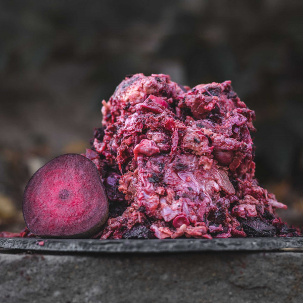 Durvára darált baromfihús céklával 1 kg